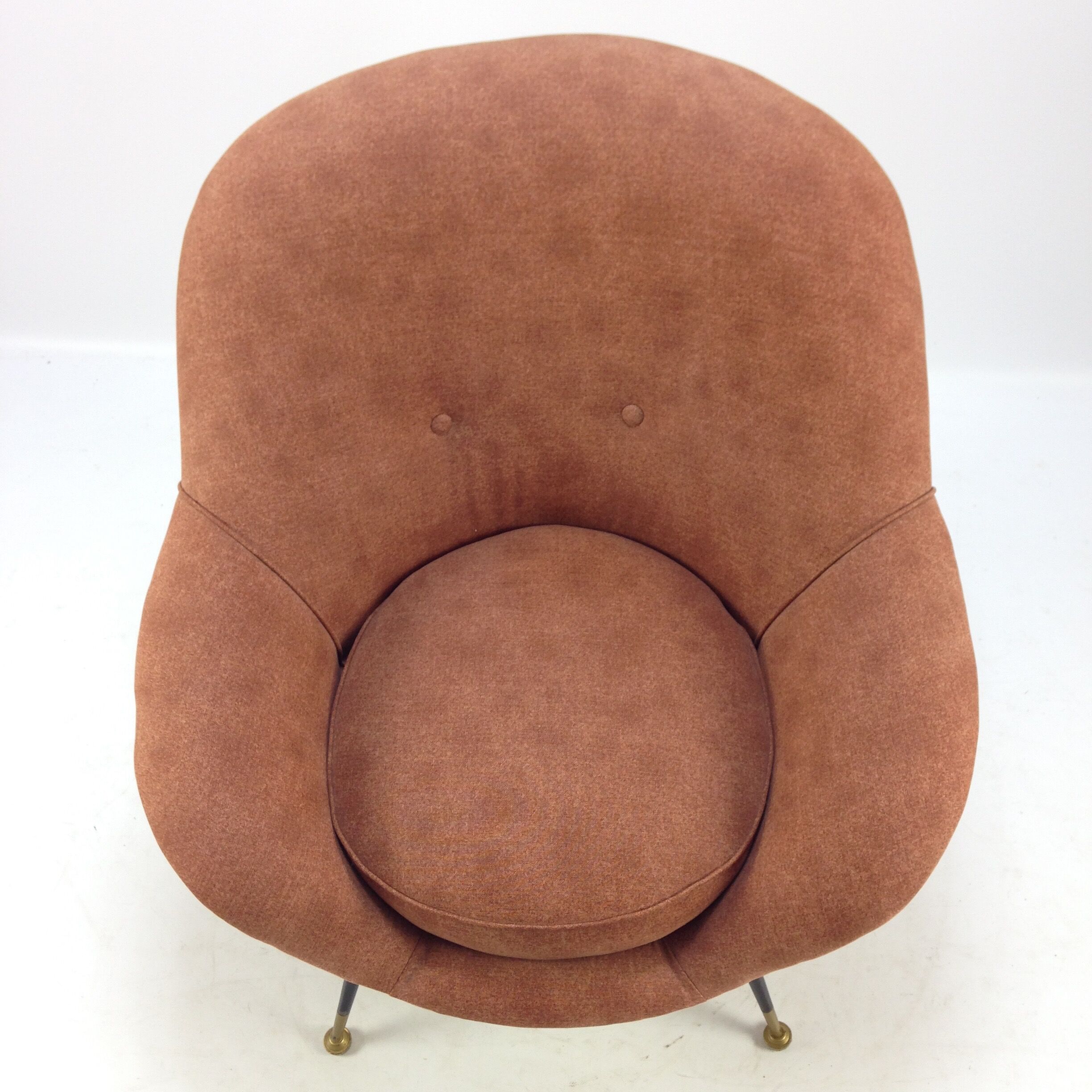 Mid-century set of italian armchairs, 1950