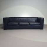 Wittmann leather sofa Camin by Paolo Piva