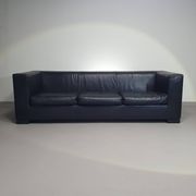 Wittmann leather sofa Camin by Paolo Piva