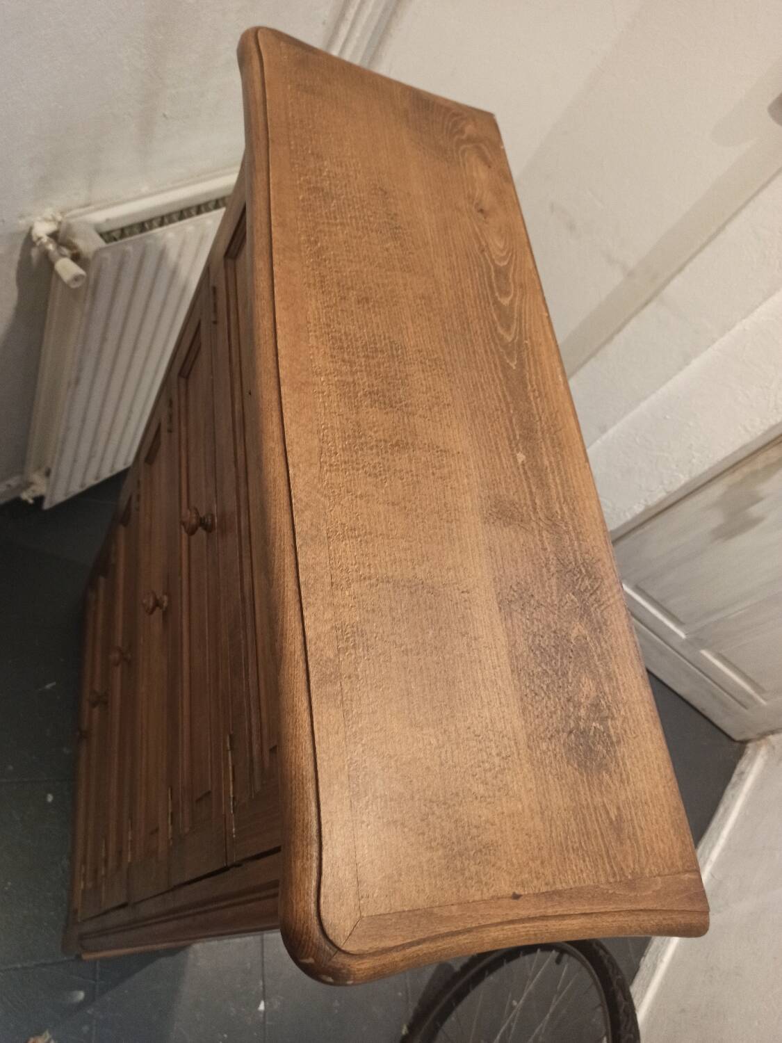 Vintage shoe cabinet