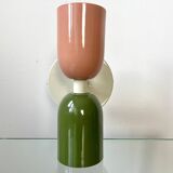 Pair of double lighting wall lights