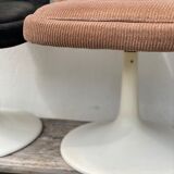 Set of 4 Tulip Base Space Age Chairs