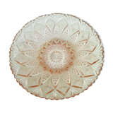 Pineapple decoration glass dish