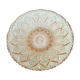 Pineapple decoration glass dish