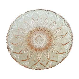 Pineapple decoration glass dish