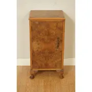 Vintage Art Deco Nightstand in Walnut