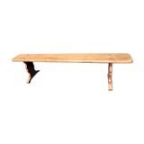 Old oak farmhouse bench