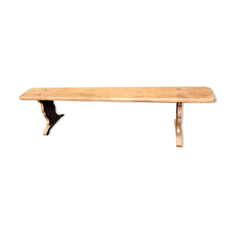 Old oak farmhouse bench