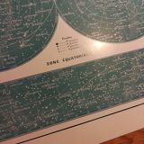 Old sky map from 1928