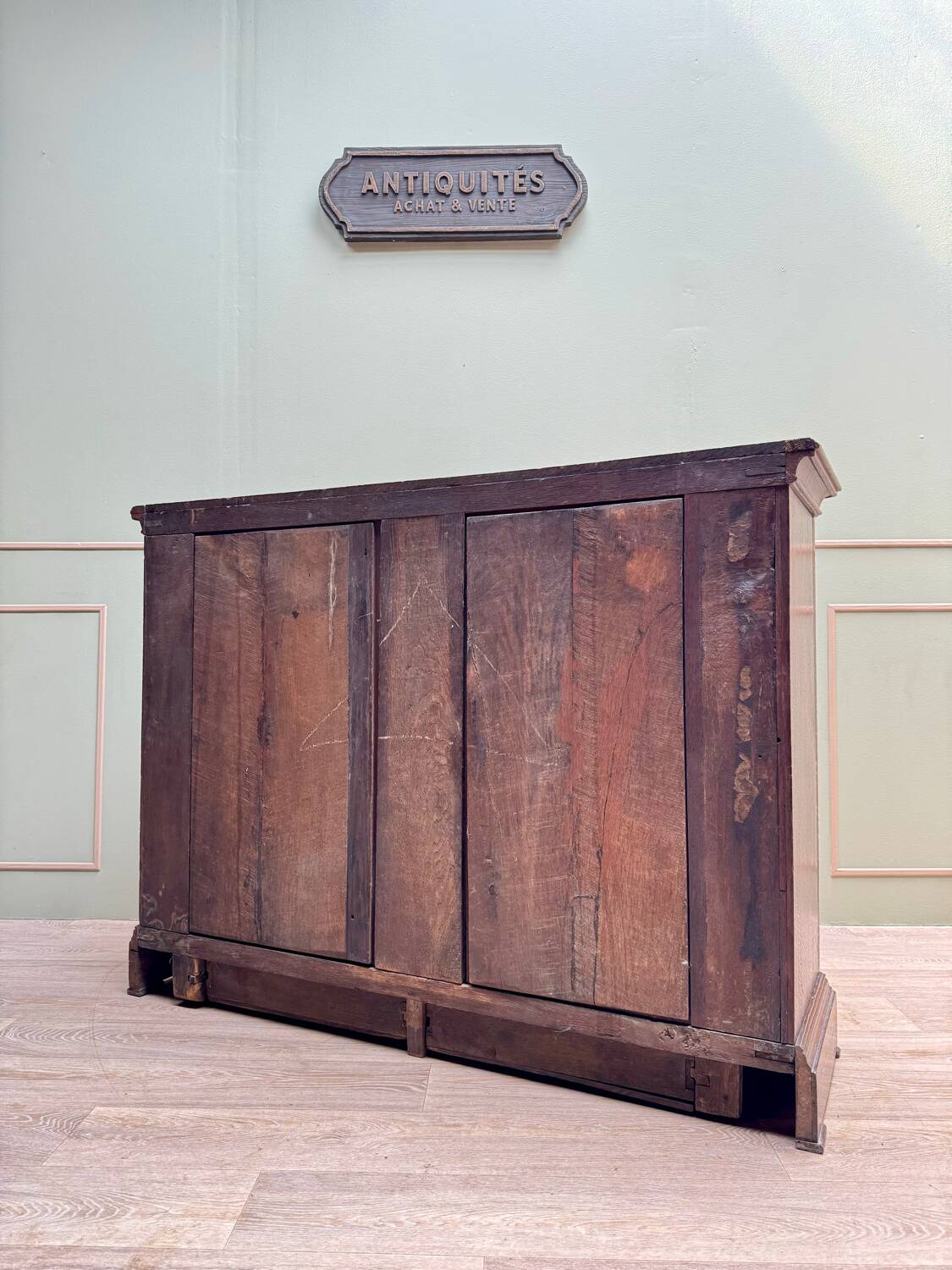 Oak Buffet From Regency Period XVIII Eme Century