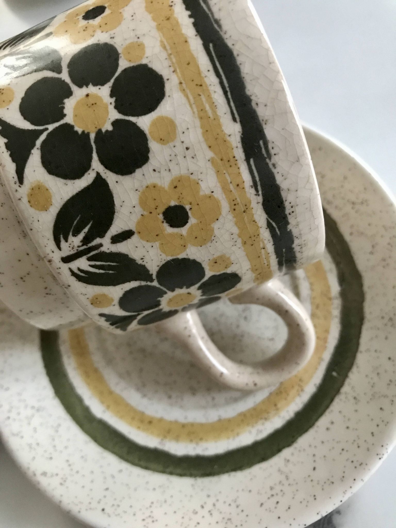 Vintage English Biltons cups and saucers
