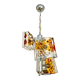 Suspension vintage en verre de Murano par Mazzega – années 70 – verre