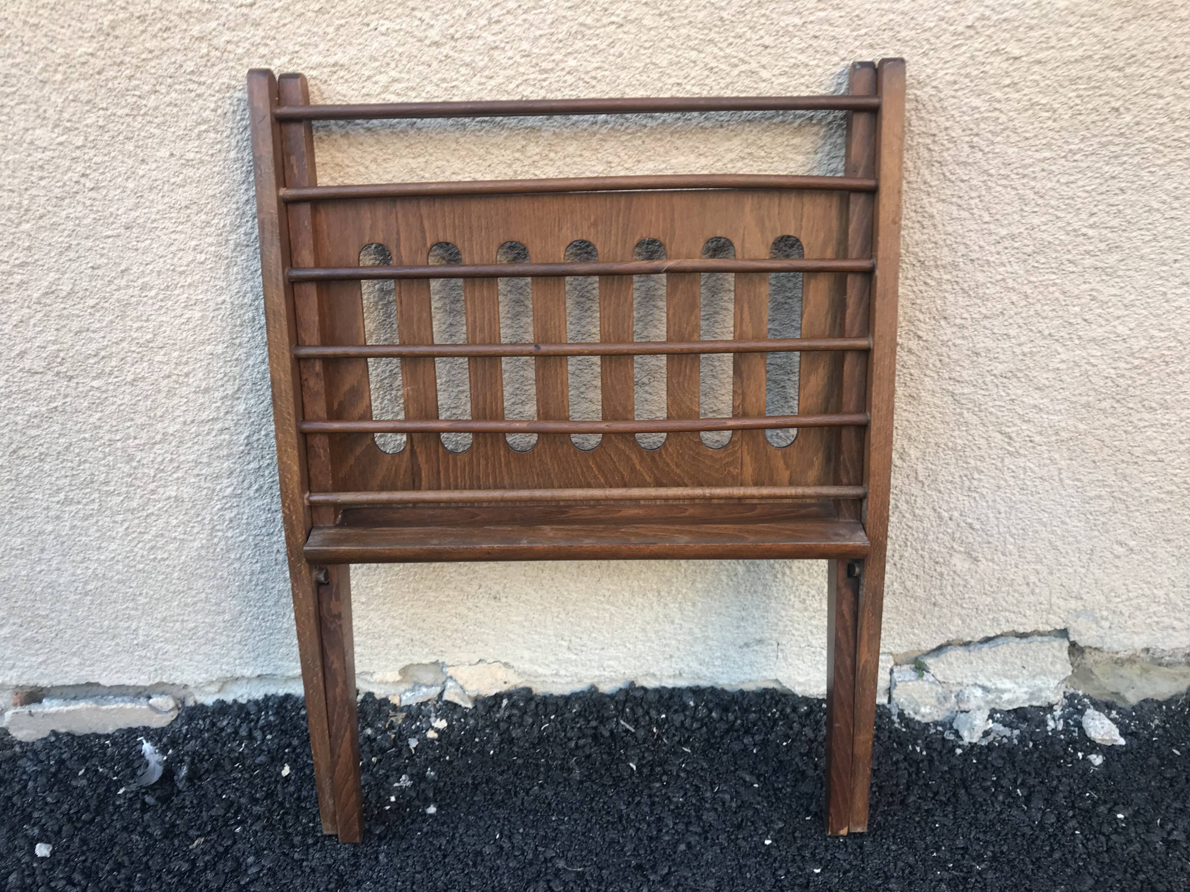 Scandinavian magazine holder by Cees Braakman