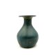 Midcentury light blue ceramic vase, France 1960s