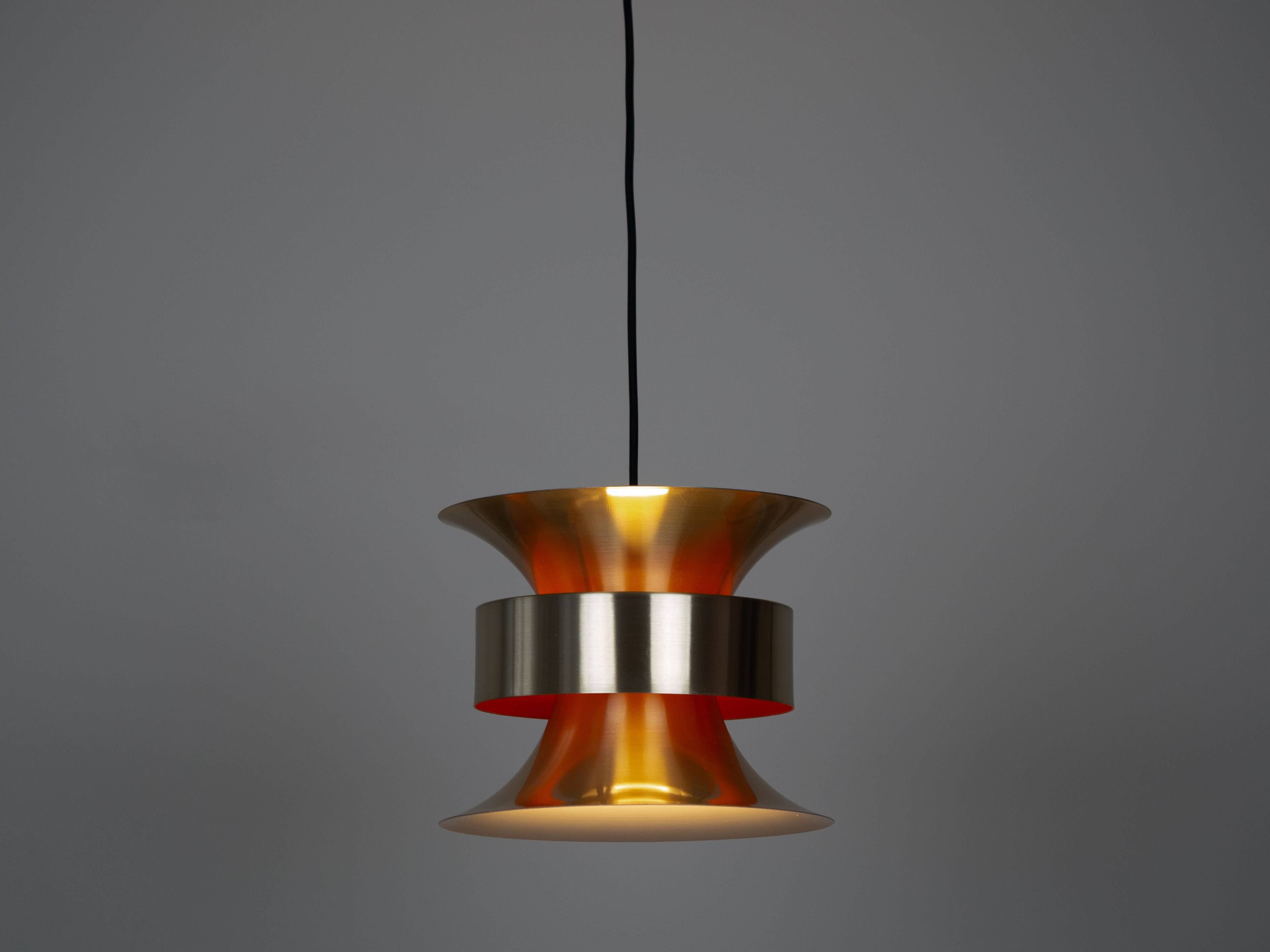 Pair of 2 vintage lamps Trava by Carl Thore, 1960s