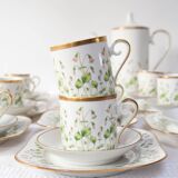 Hackefors "Linnea Borealis" 43-piece Swedish coffee service for 13 people, 1970s