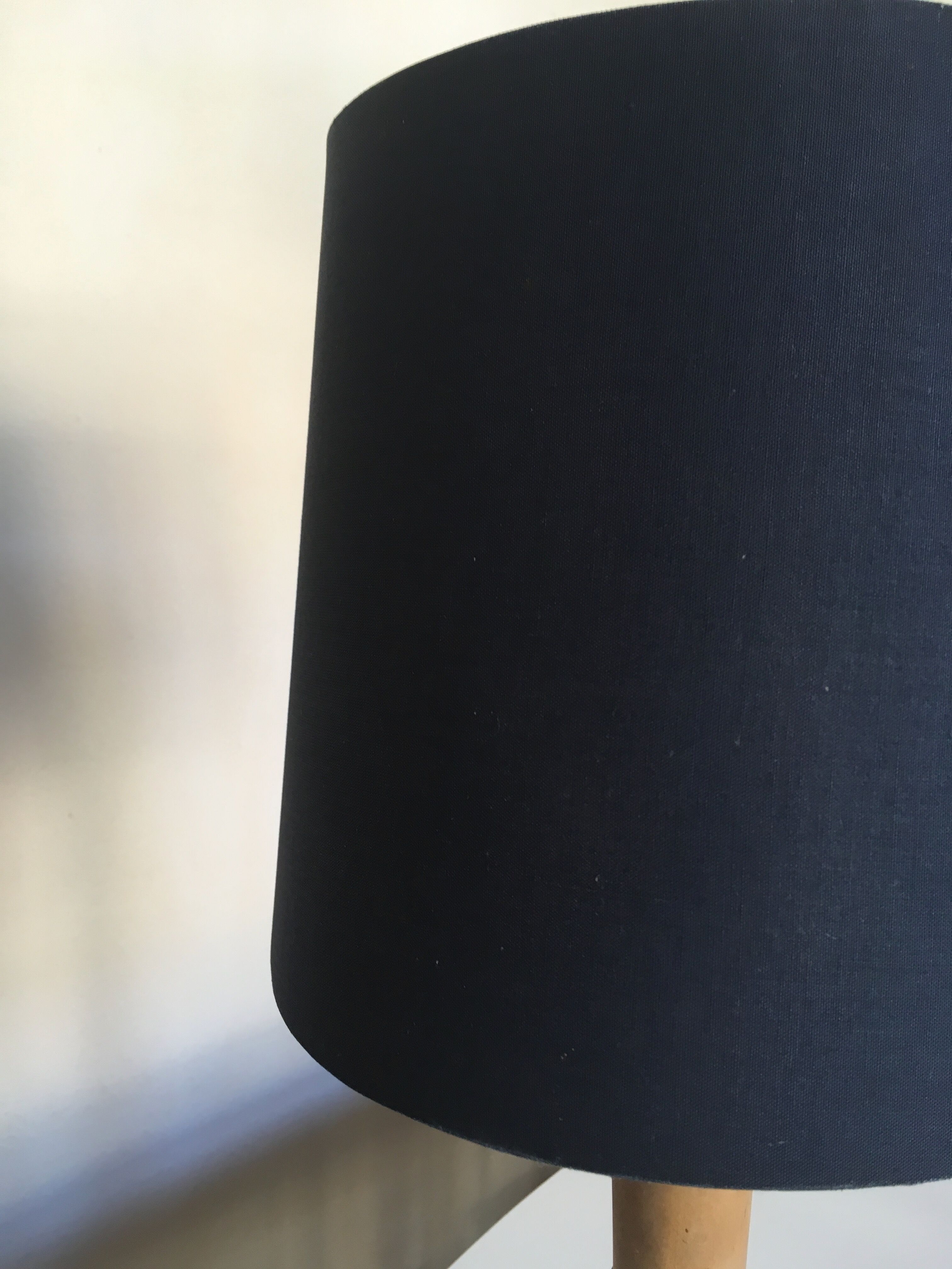 Wooden lamp turned 1950