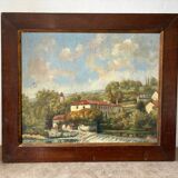 Village landscape