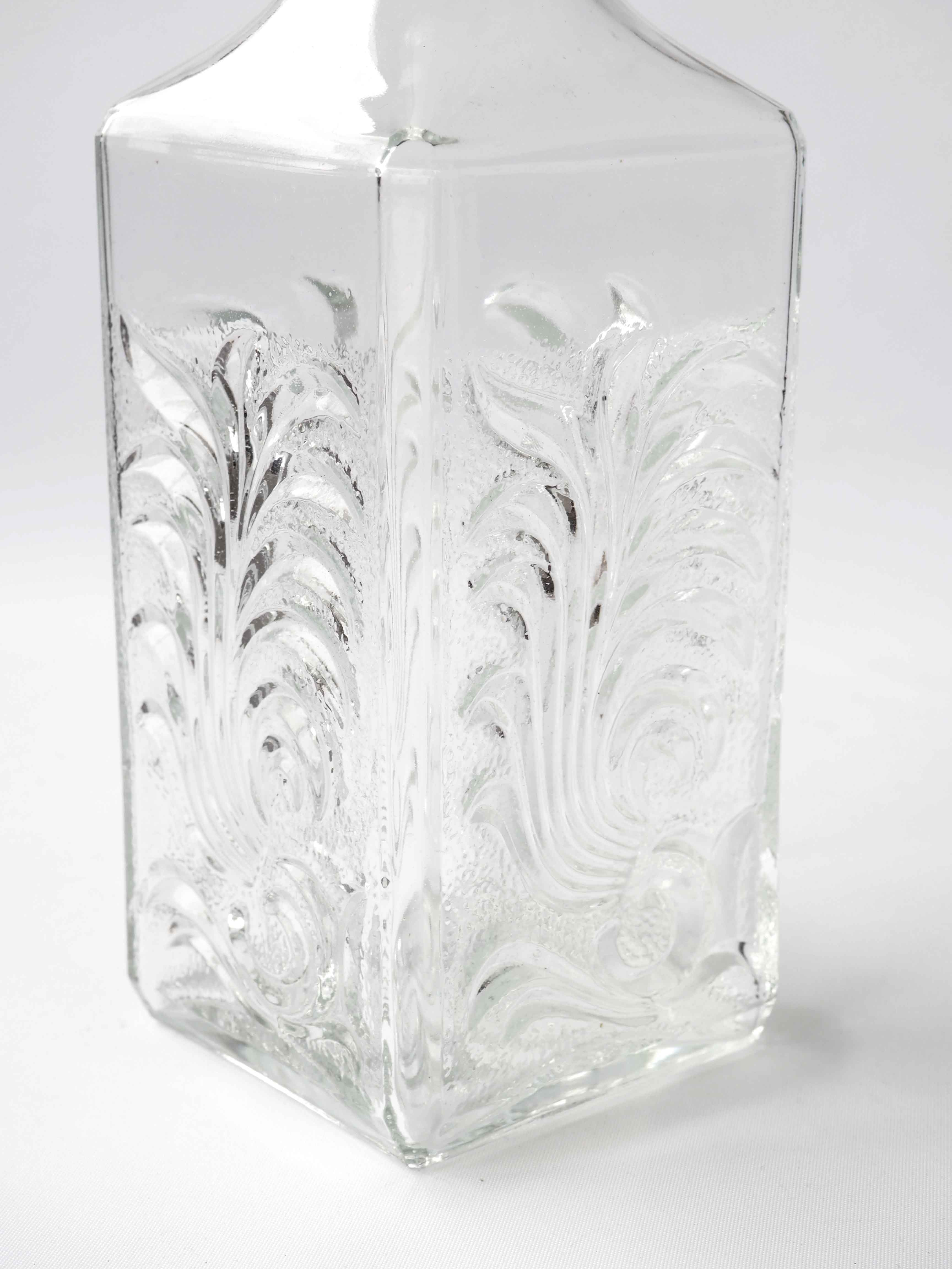 Foliage whisky decanter