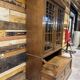Entrance hall wardrobe in solid oak - 1930s