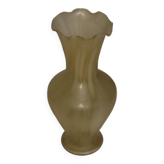 Small yellow vase - old