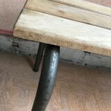 Authentic schoolboy's bench