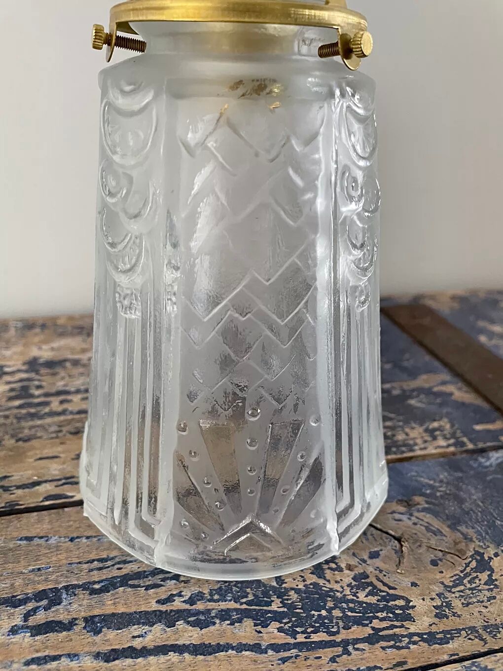 Set of two Art Deco wall lamps