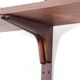 Scandinavian wall system in rosewood by Hansen & Guldborg