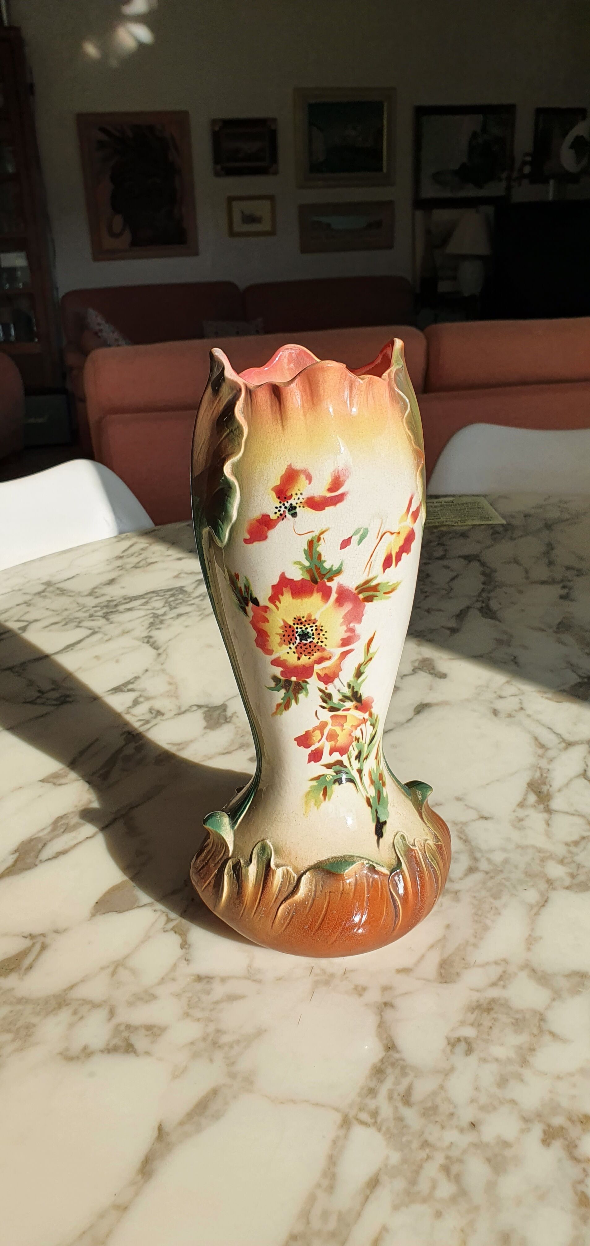 Slurry vase