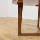 Round mid-century teak coffee table from Remploy, United Kingdom, 1970s