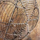 Wire basket salad eggs handle decorations