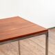 Table extensible par Wilhelm Renz en teck et chrome, Mid Century design