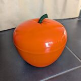 Plastic apple orange ice bucket