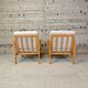 Paire de fauteuils vintage 