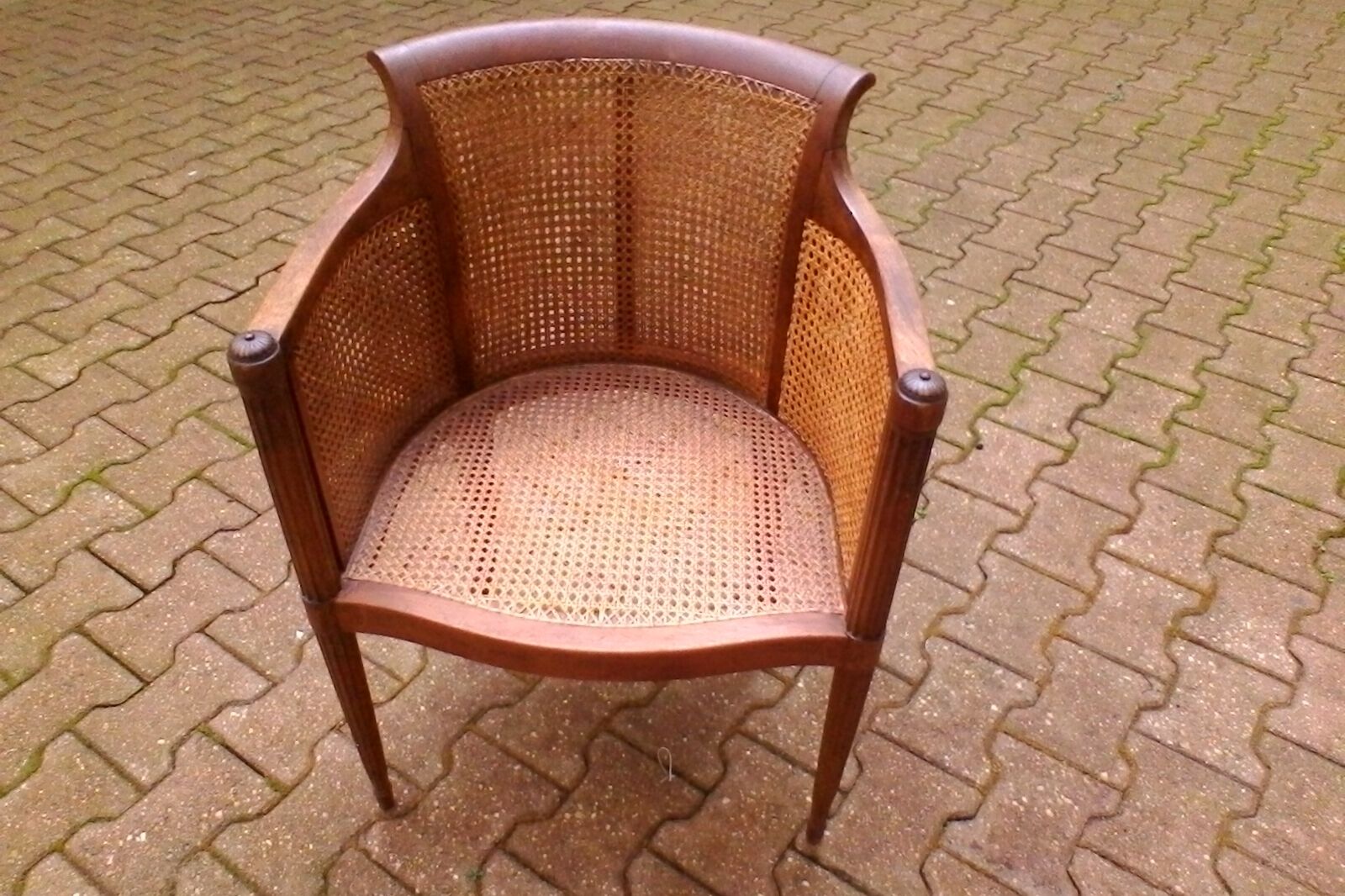 19th end cane Chair