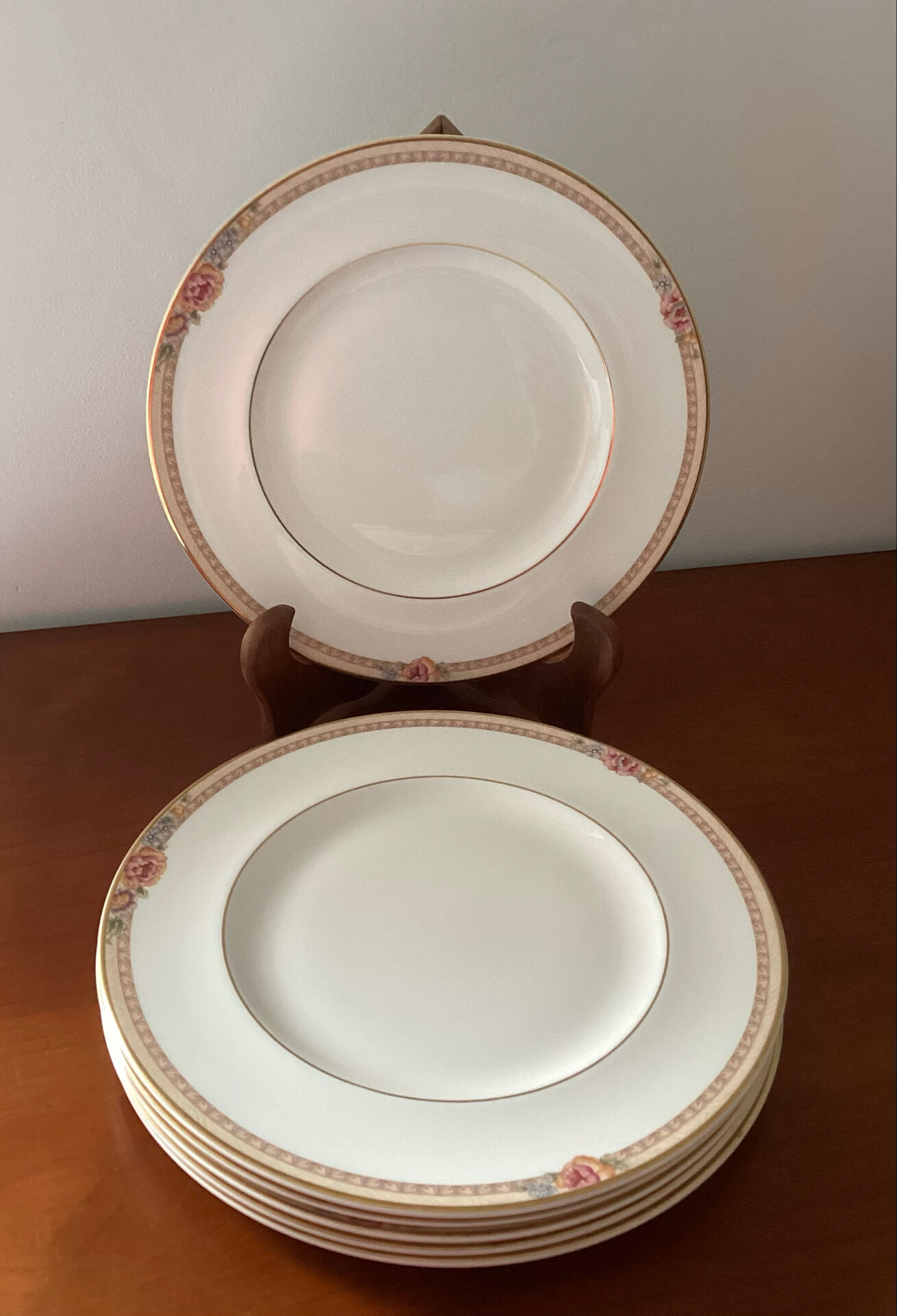 Large fine porcelain plates Royal Doulton Darjeeling