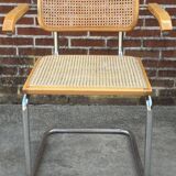 Cesca chair B64 with armrests by Marcel Breuer Design