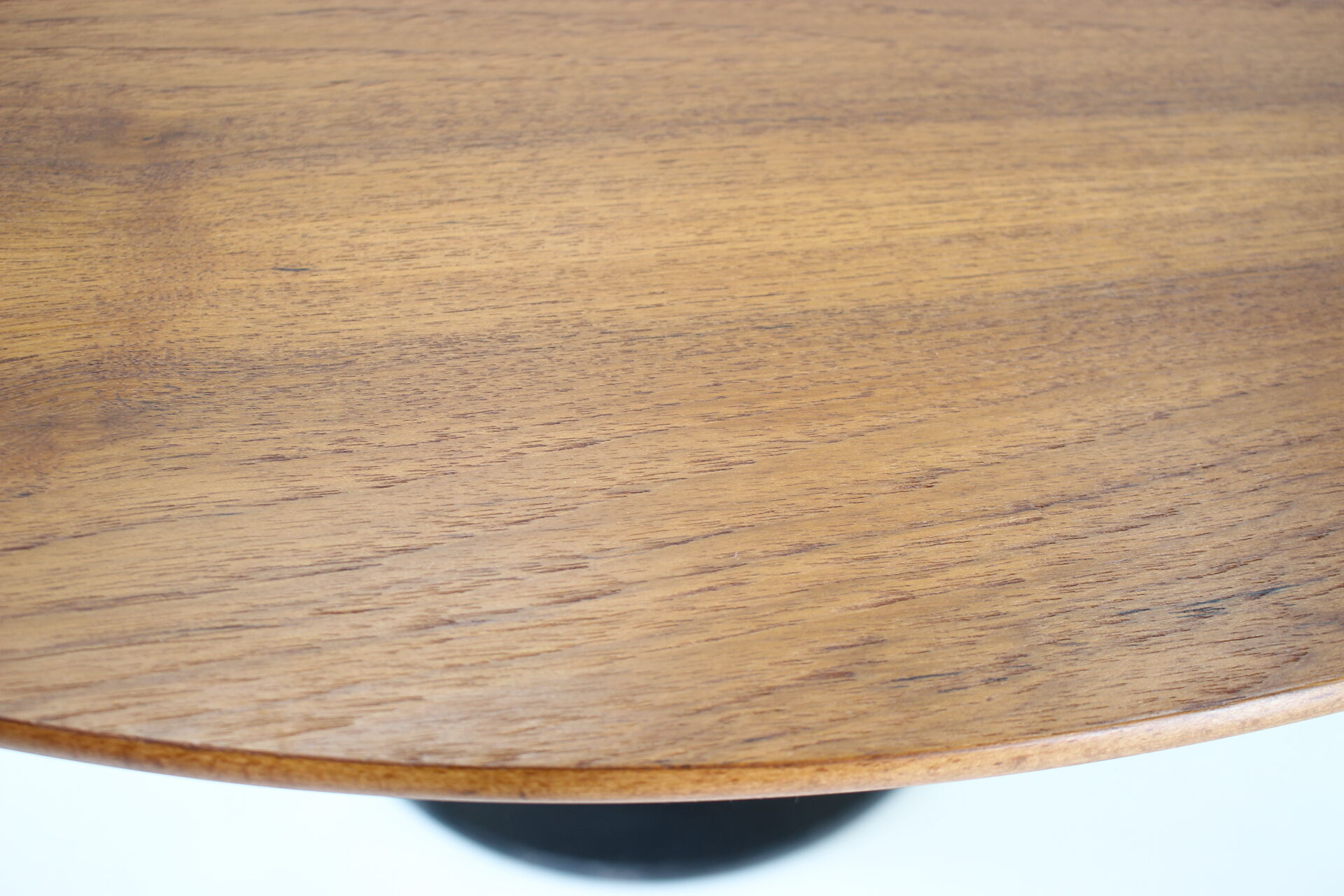 1970s Teak Round Dining Table, Czechoslovakia