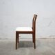 Set of 6 vintage Scandinavian teak chairs
