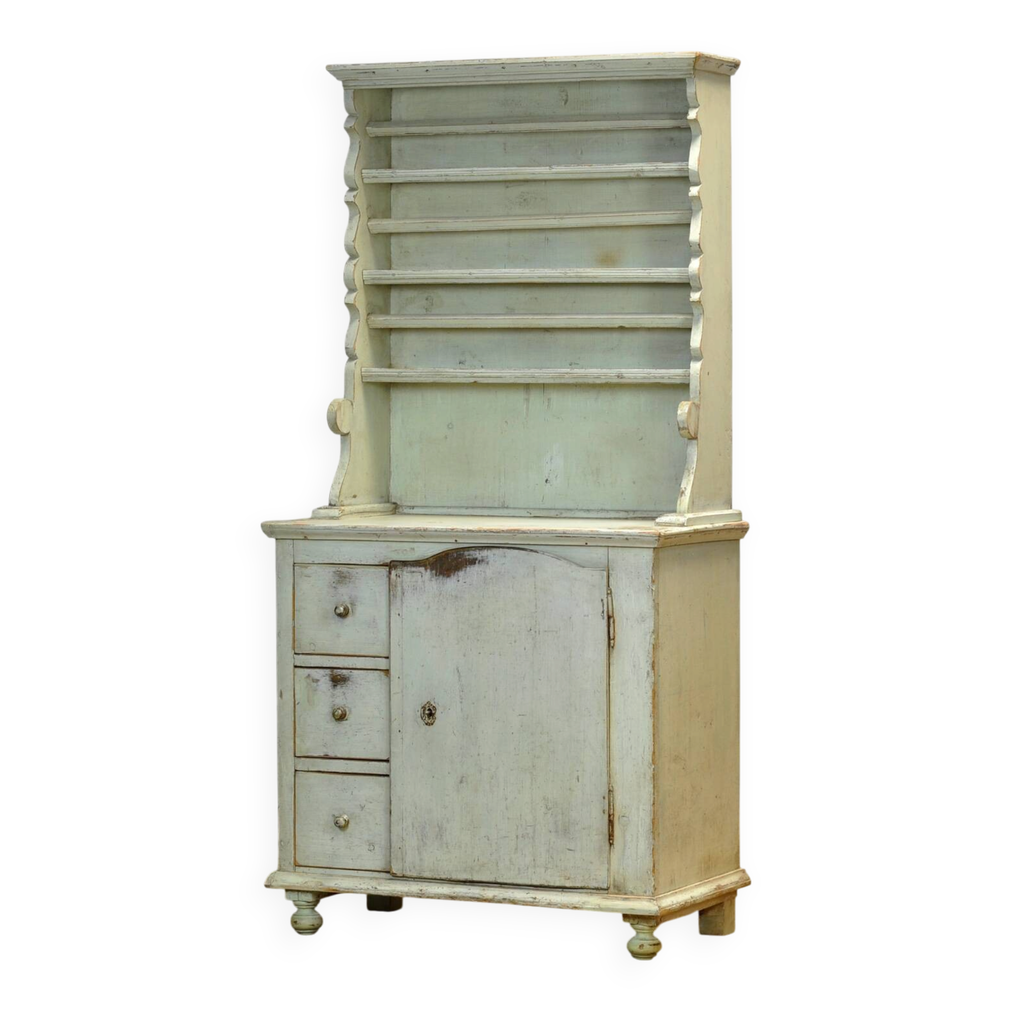 Pine buffet cabinet, circa 1900