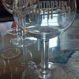 Set of 7 Pelforth beer glasses