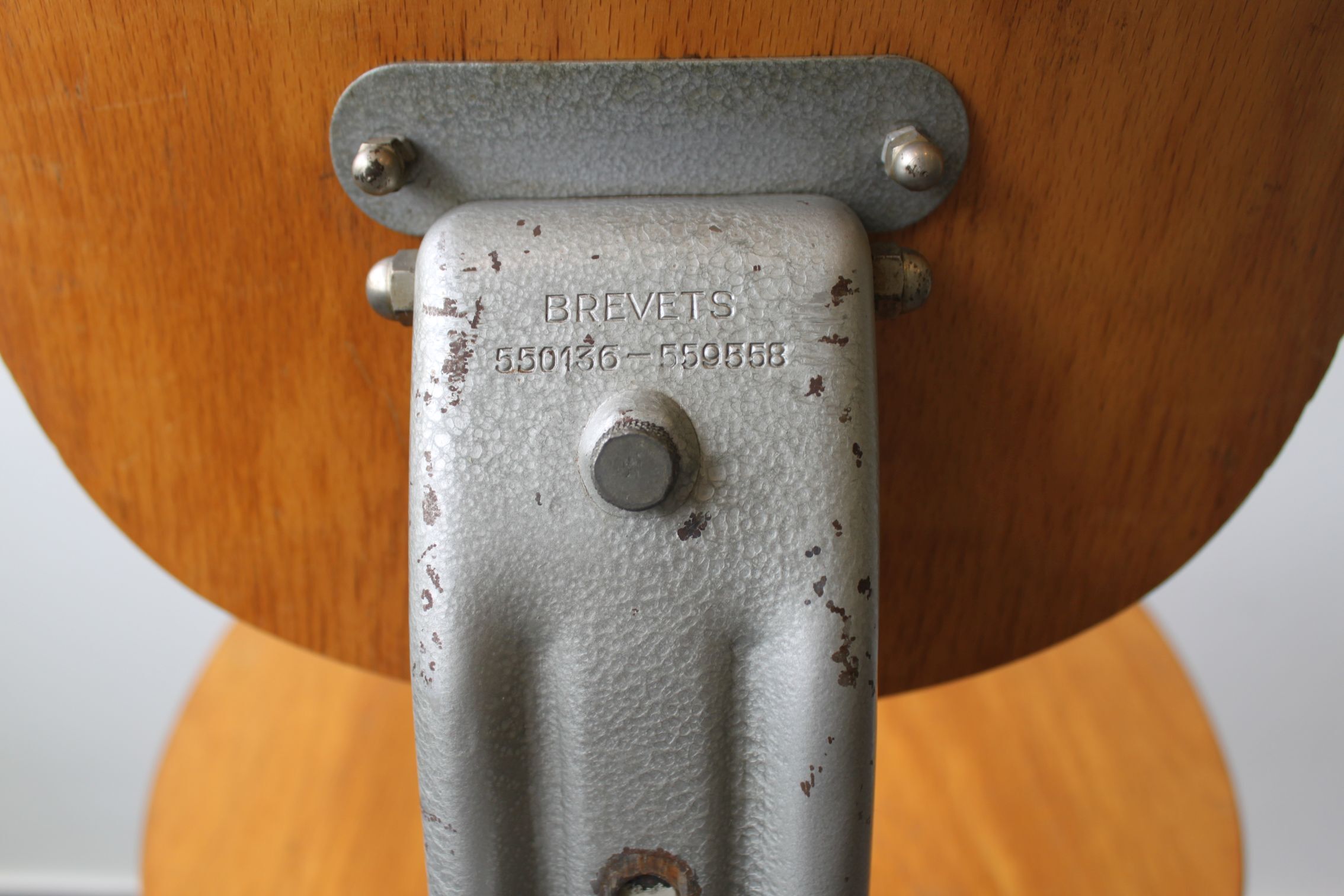 Adjustable architect's chair, Studio Brevets, 1960.