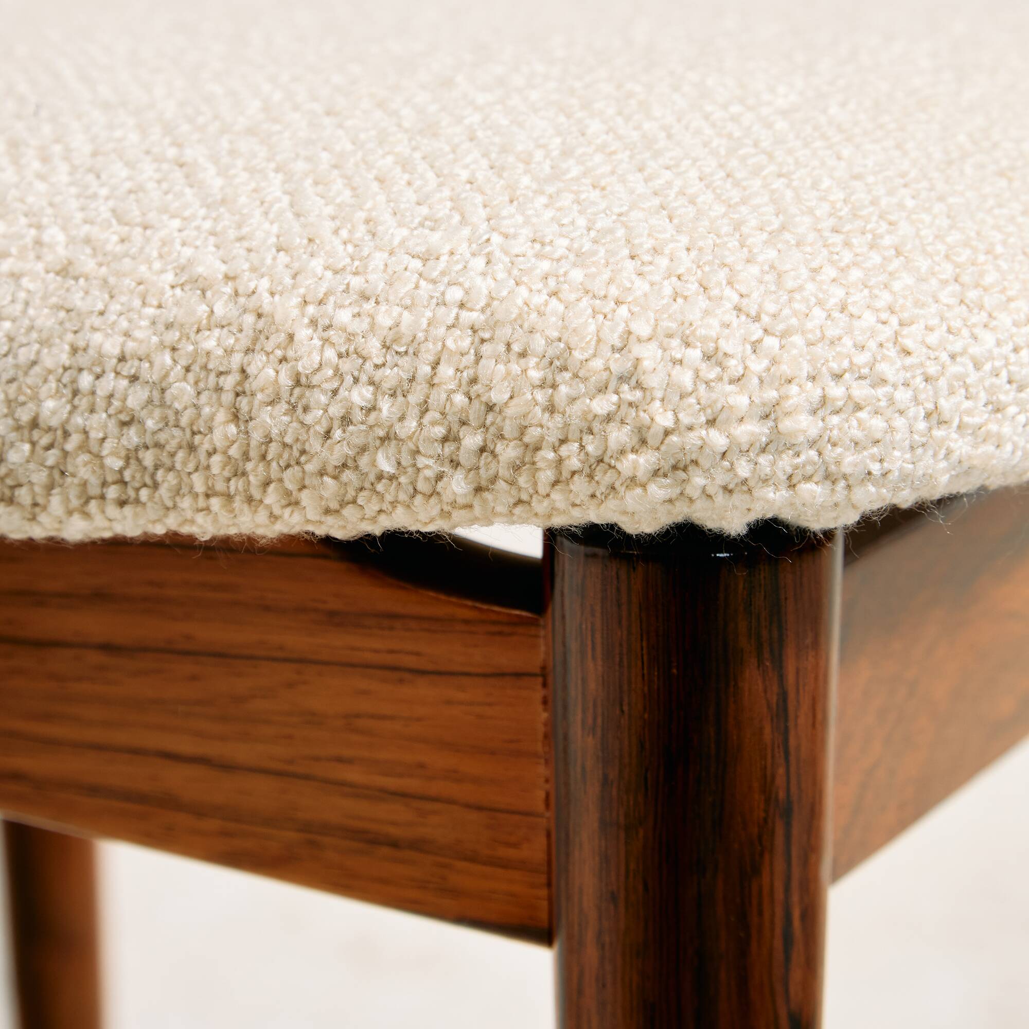 Chaises modèle 465 en bois de rose par Helge Sibast et Børge Rammersk