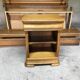 Solid oak bed