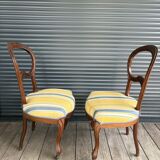 Paire de chaises Louis Philippe