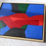 Original Klein Blue Abstract