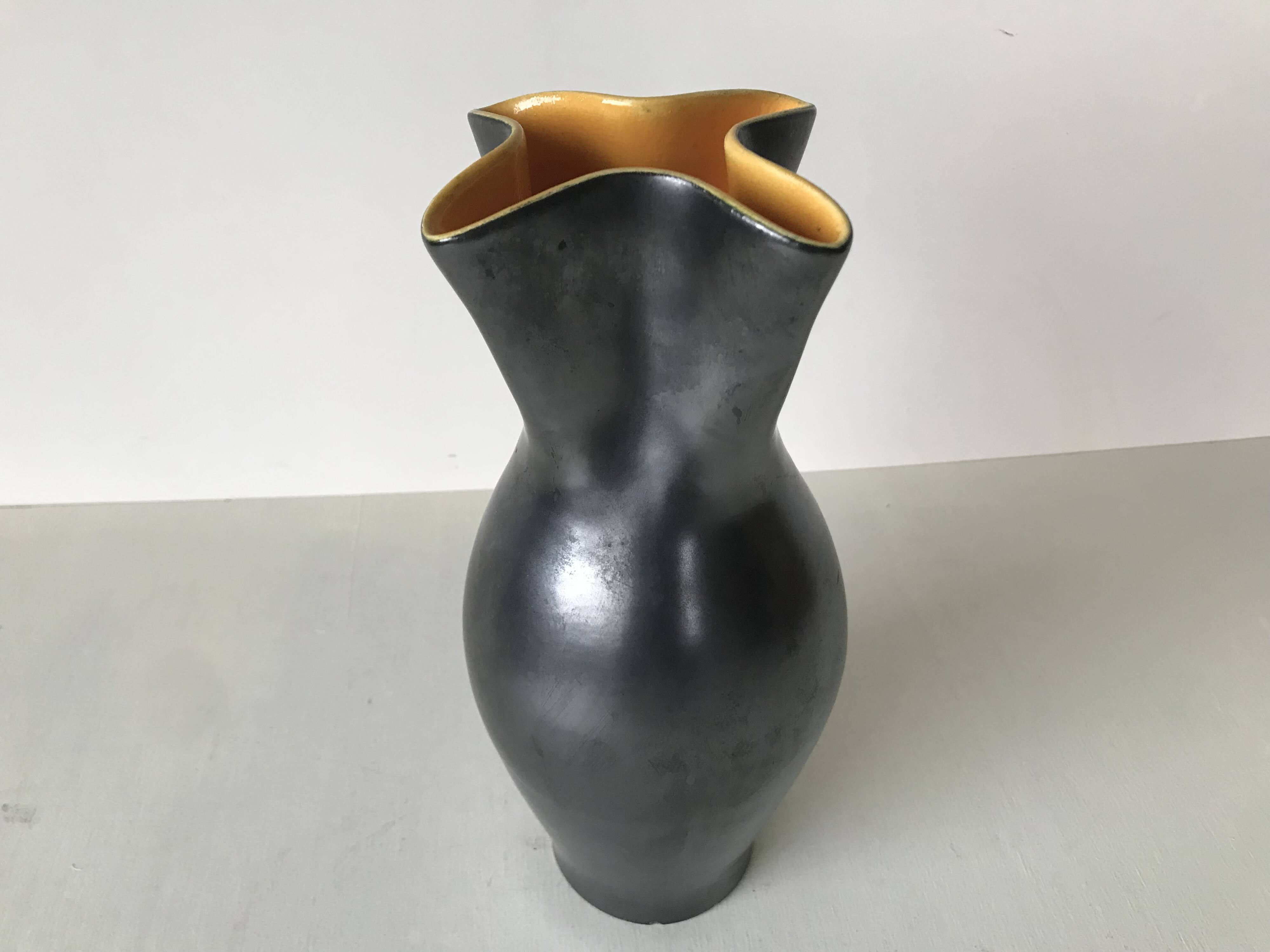 Ceramic vase from the CAB factory (Céramique d’Art de Bordeaux).