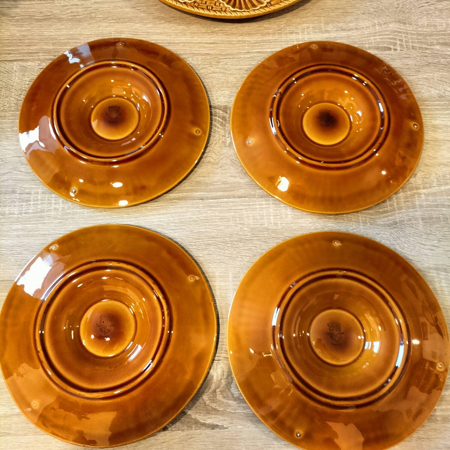 St Jacques Longchamp plates