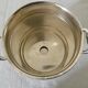 Silver metal ice bucket from Christofle House