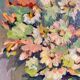 Antique painting, Still life with wild flowers, signed, 20th century
